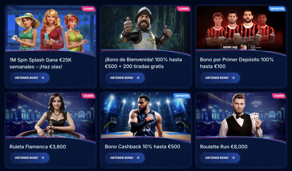 Boomerang-Bet-promotions