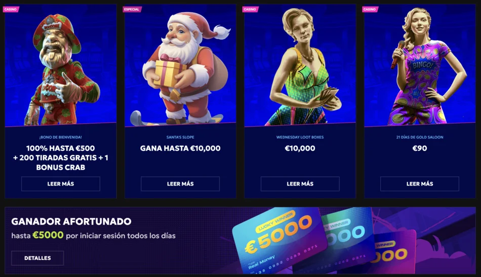 rtbet casino promociones