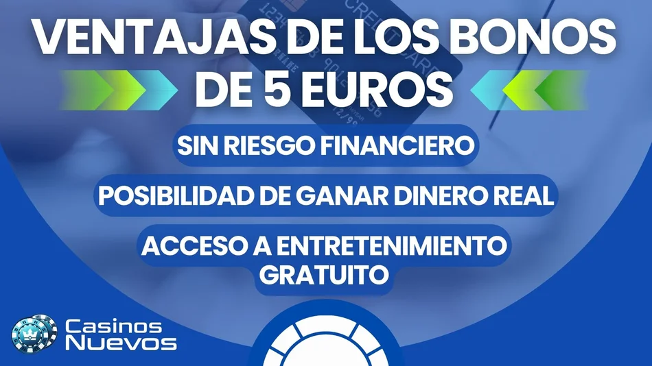 ventajas de los bonos de 5 euros