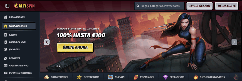 AllySpin Casino Resena