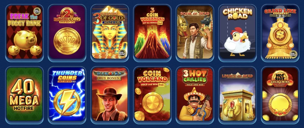 Juegos en SGCasino