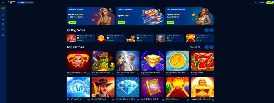 BillionaireSpin casino